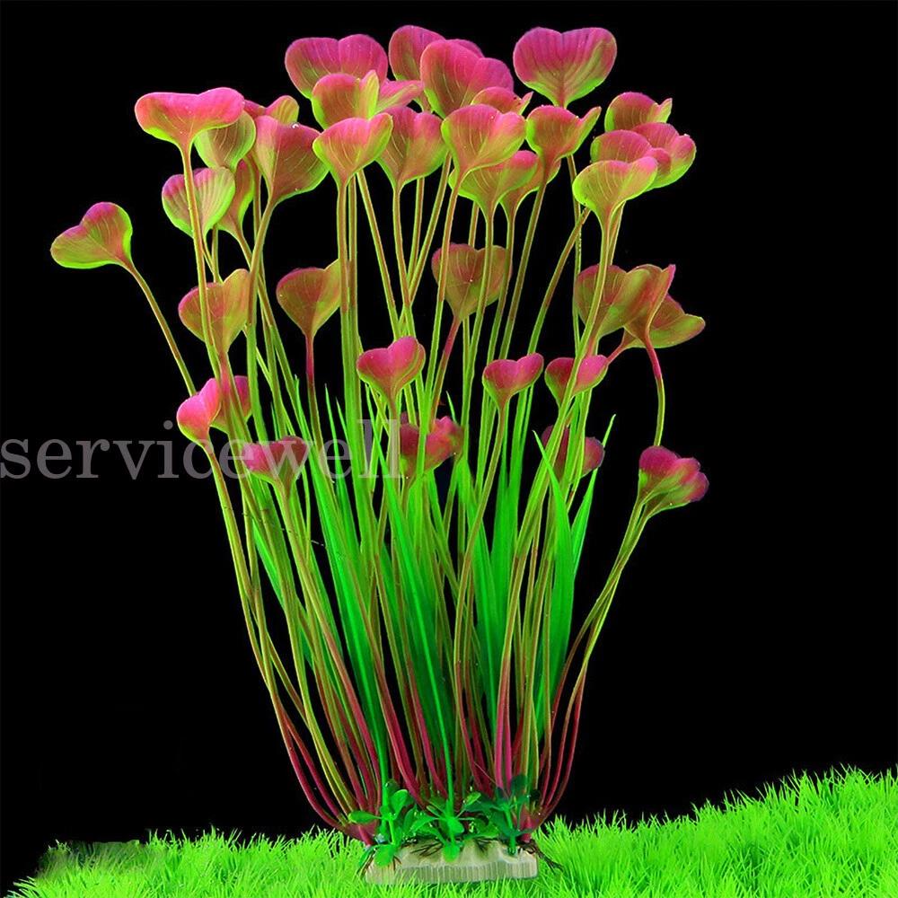 Artificial Fake Aquarium Plants Decoration Fish Tank Water Plant Grass Ornament - Image 6