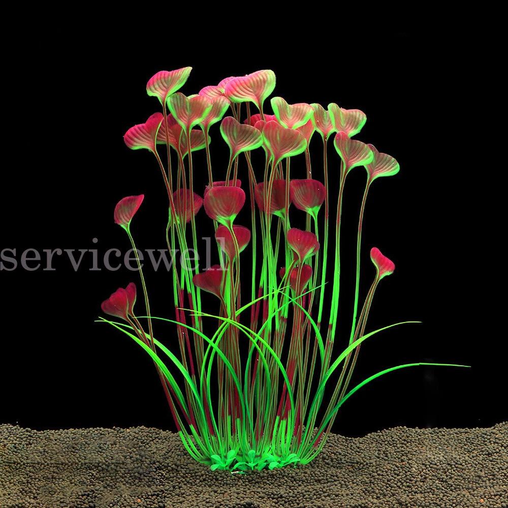 Artificial Fake Aquarium Plants Decoration Fish Tank Water Plant Grass Ornament - Image 3