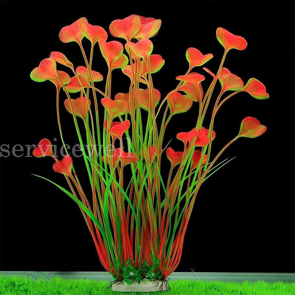 Artificial Fake Aquarium Plants Decoration Fish Tank Water Plant Grass Ornament - Image 7