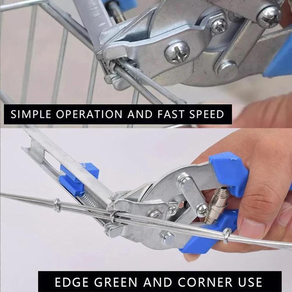 Auto-feed Hog Ring Pliers Tool M Type Nailer Steel Nail Rings Upholstery Install - Image 4