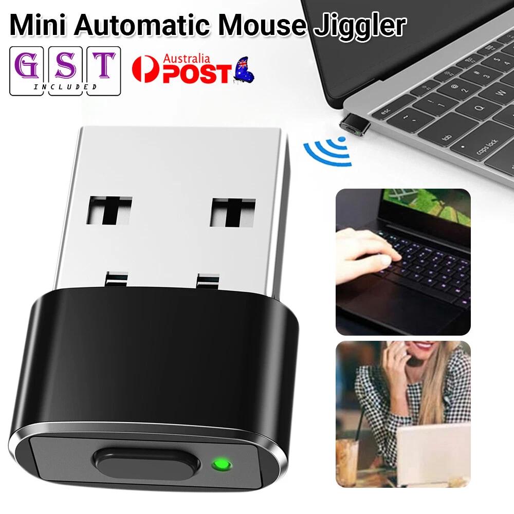 Automatic Mouse Jiggler Undetectable USB Automatic Move Cursor for Computer