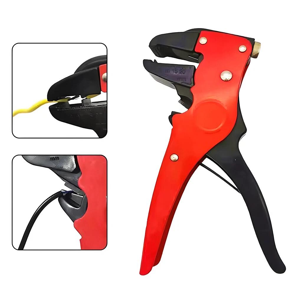 Automatic Wire Cutter Stripper Pliers Electrical Cable Crimper Terminal Tool AU - Image 7