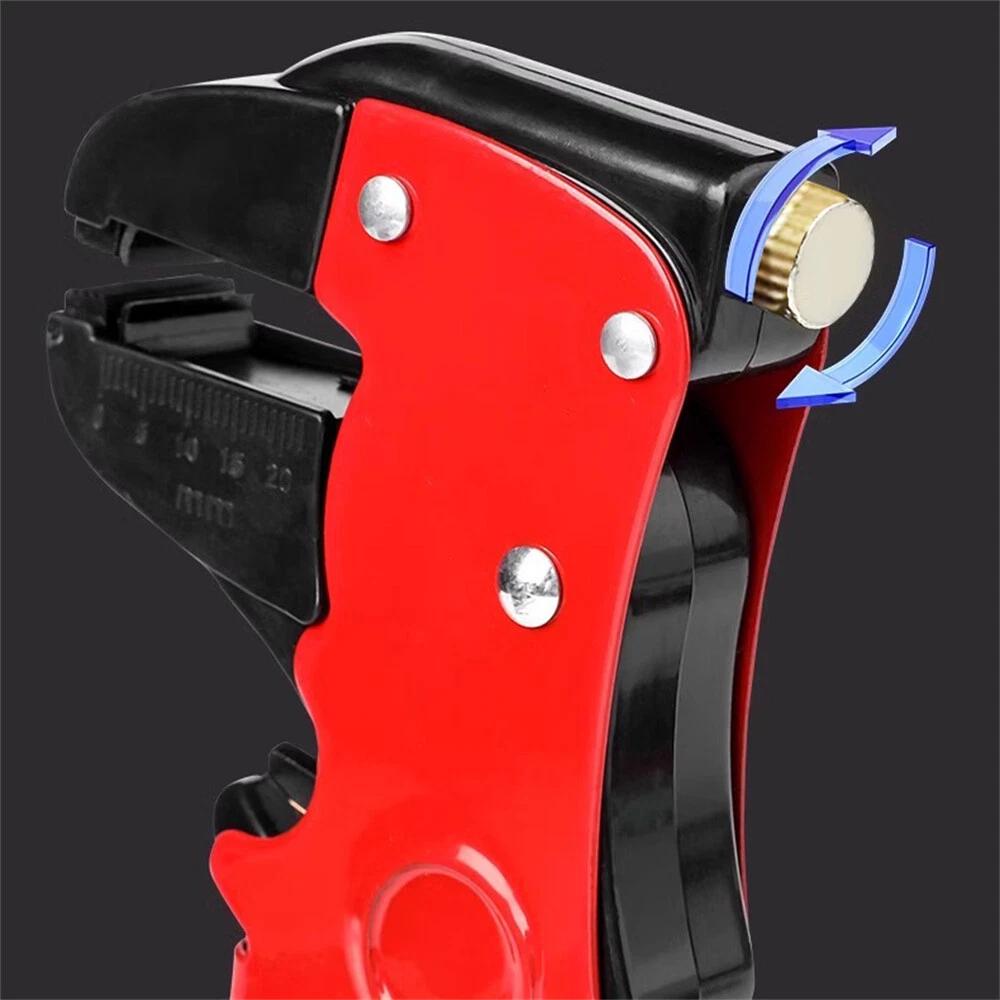 Automatic Wire Cutter Stripper Pliers Electrical Cable Crimper Terminal Tool AU - Image 5