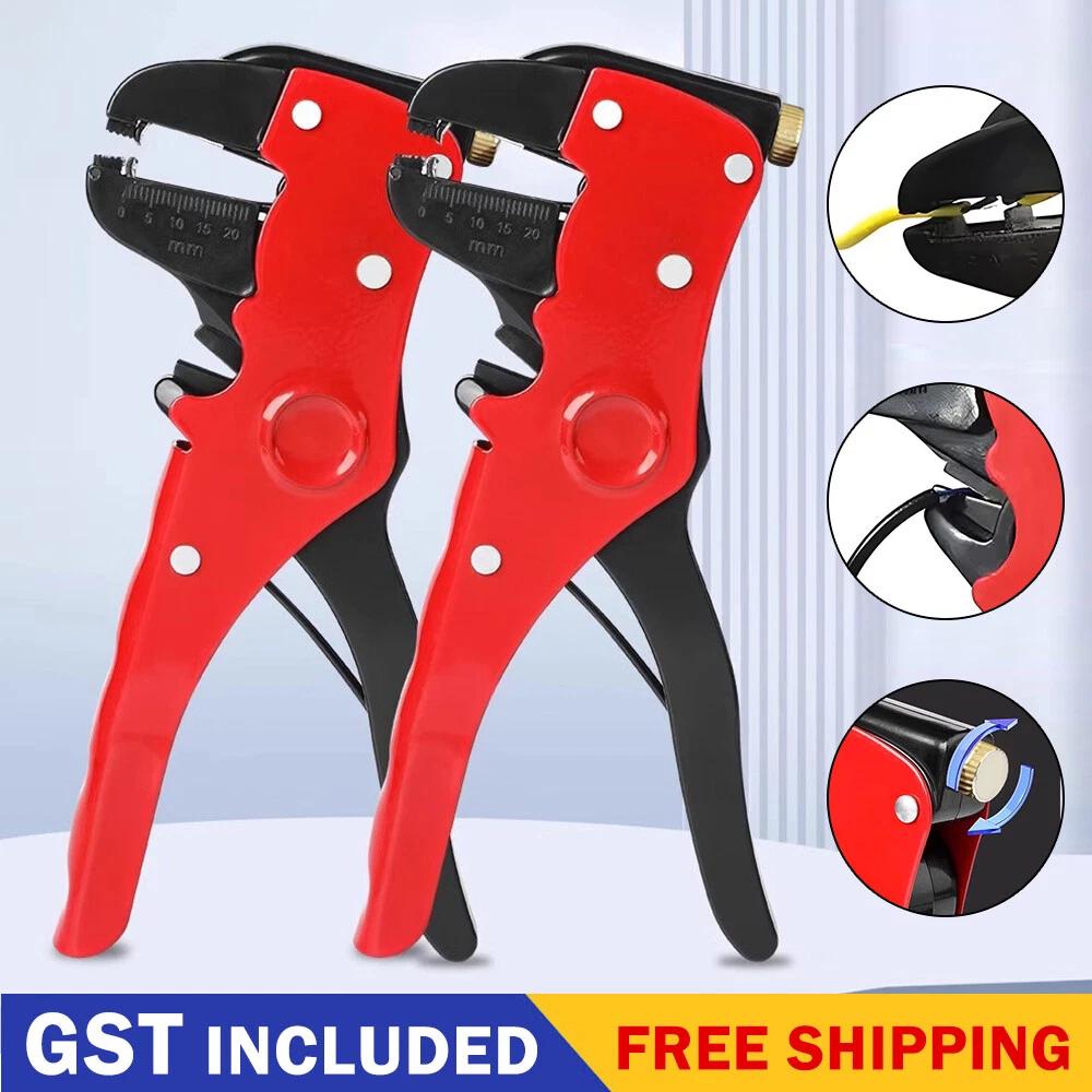 Automatic Wire Cutter Stripper Pliers Electrical Cable Crimper Terminal Tool AU