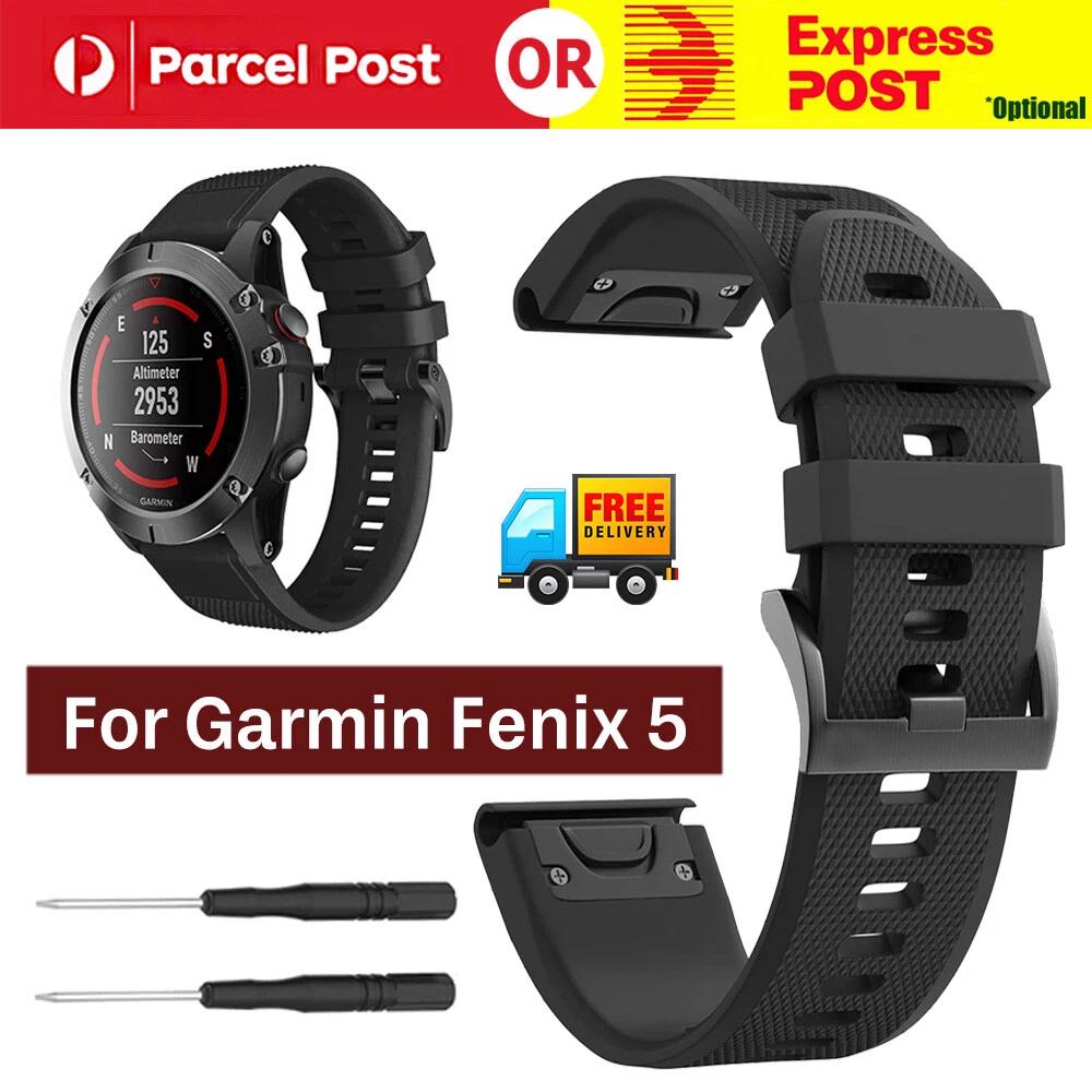 Band Quick fit 22mm Watch Bands Replacement Strap Silicone For Garmin Fenix 5