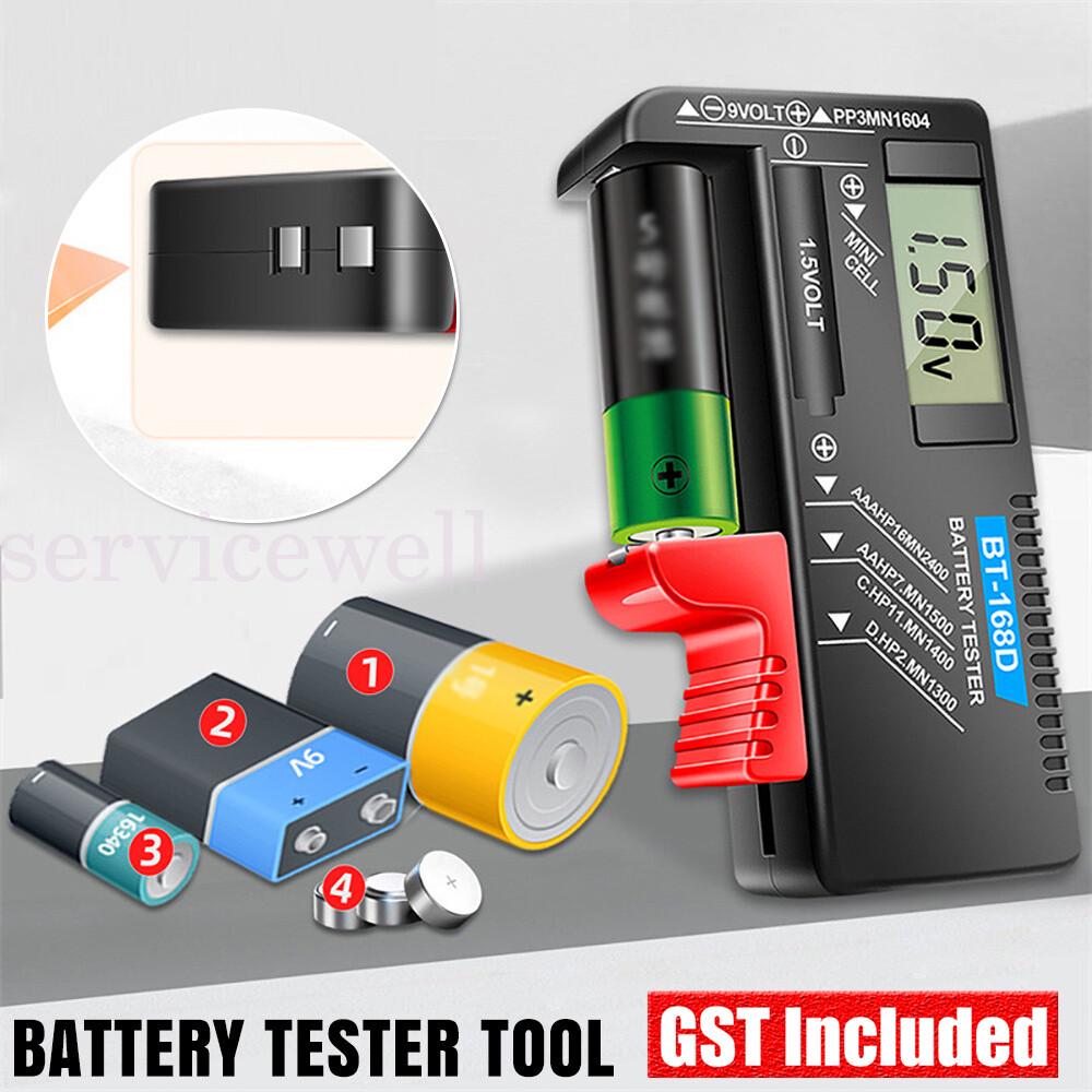 Battery Tester Universal Volt Checker For AA/AAA/C/D/9V/1.5V and Button Cell
