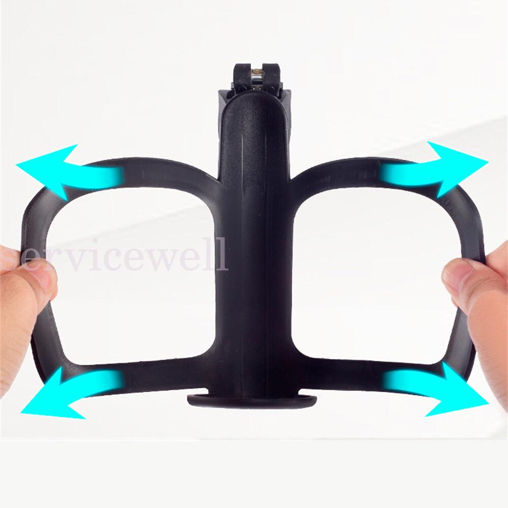 Beverage Bicycle Mountain Bike Handlebar Cup Holder Drink Rack Water Bottle Cage - Image 3
