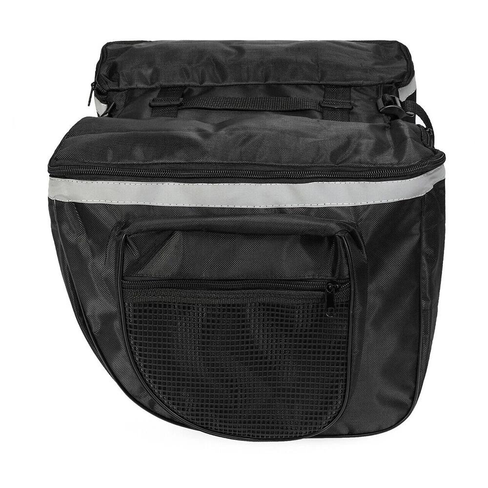 Bike Bicycle Rear Rack Panniers Bags Back Waterproof Seat Box Saddle Carry Bag - Image 6