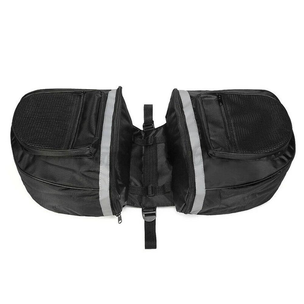 Bike Bicycle Rear Rack Panniers Bags Back Waterproof Seat Box Saddle Carry Bag - Image 7