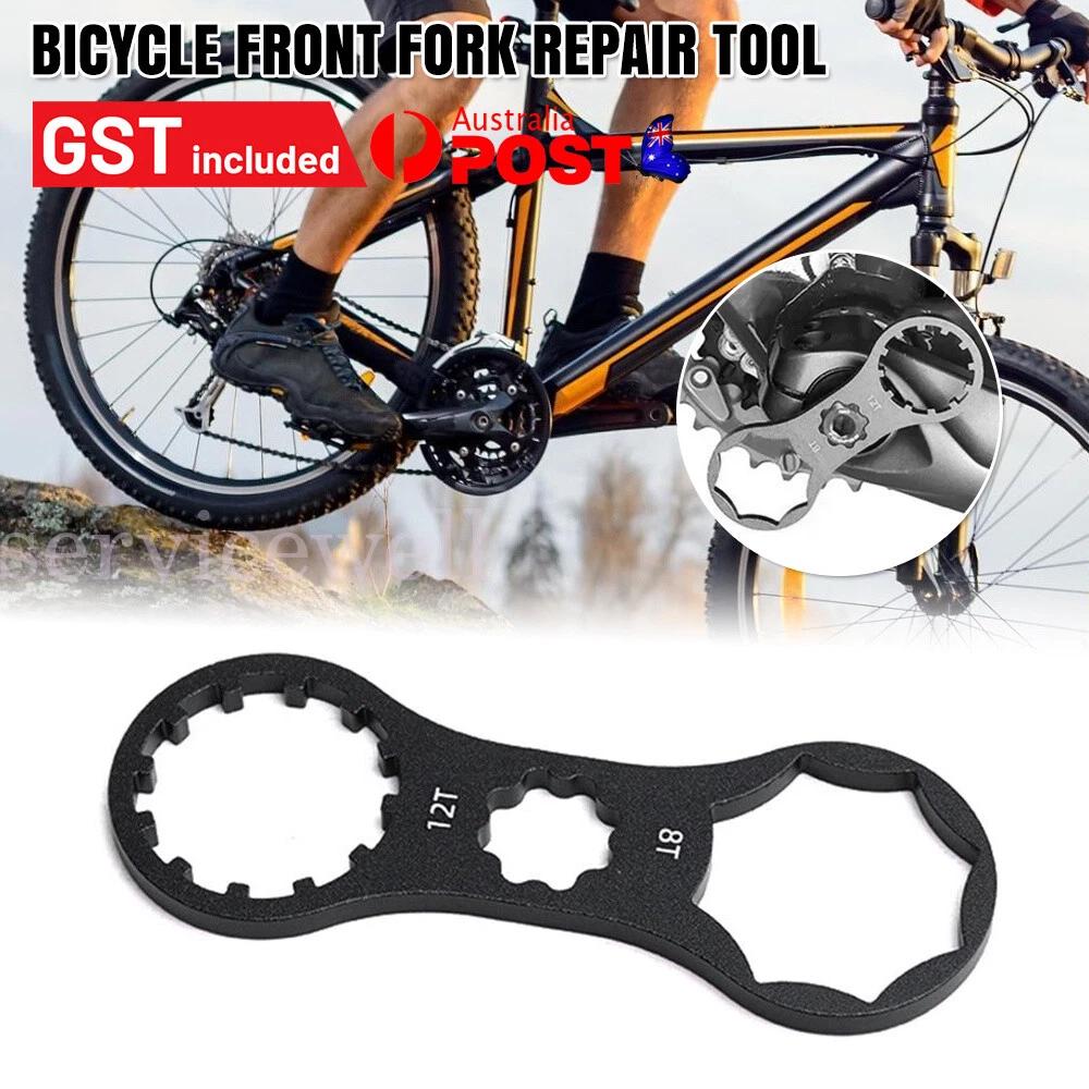 Bike Front Fork Cap Wrench Wrench Tool Aluminum Alloy for Suntour XCR XCT XCM
