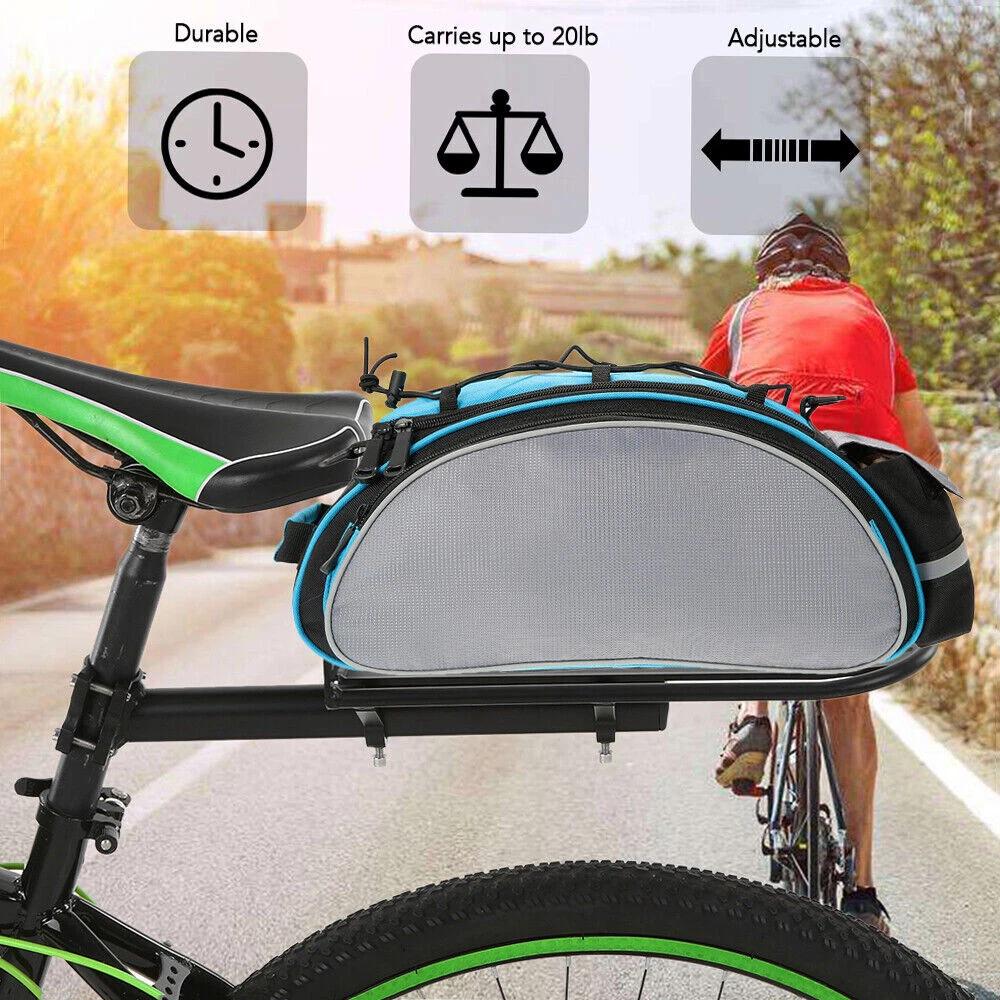 Bike Rear Rack Seat Luggage Carrier Aluminum MTB Bicycle Mountain Mount Pannier - Image 3