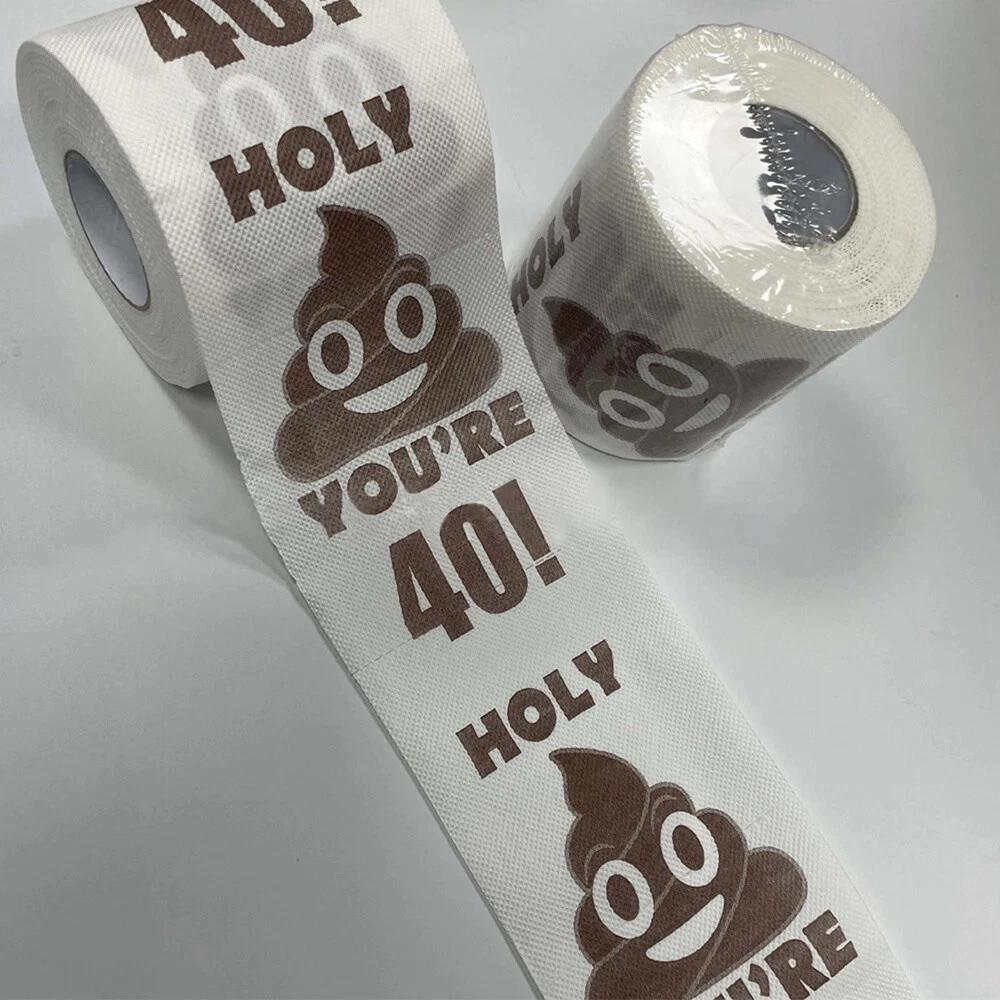Birthday Gifts for Women Men Gift Funny Toilet Paper Roll Birthday Decoration AU - Image 2