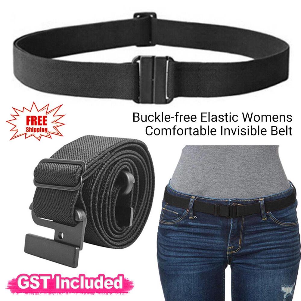 Buckle-free Elastic Invisible Comfortable Womens No Bulge Hassle Belt for