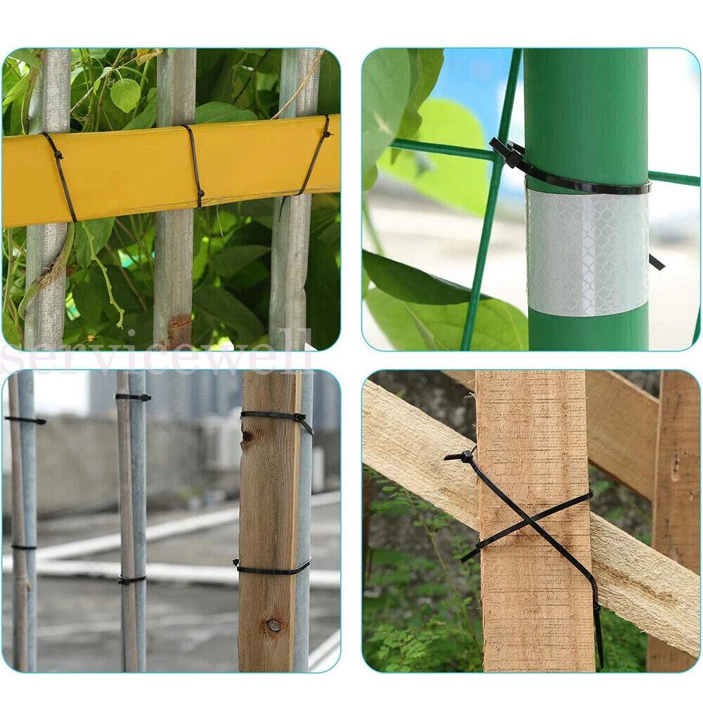 Cable Ties Zip Ties Nylon UV Stabilised 100 Bulk Black Cable Tie AU - Image 7