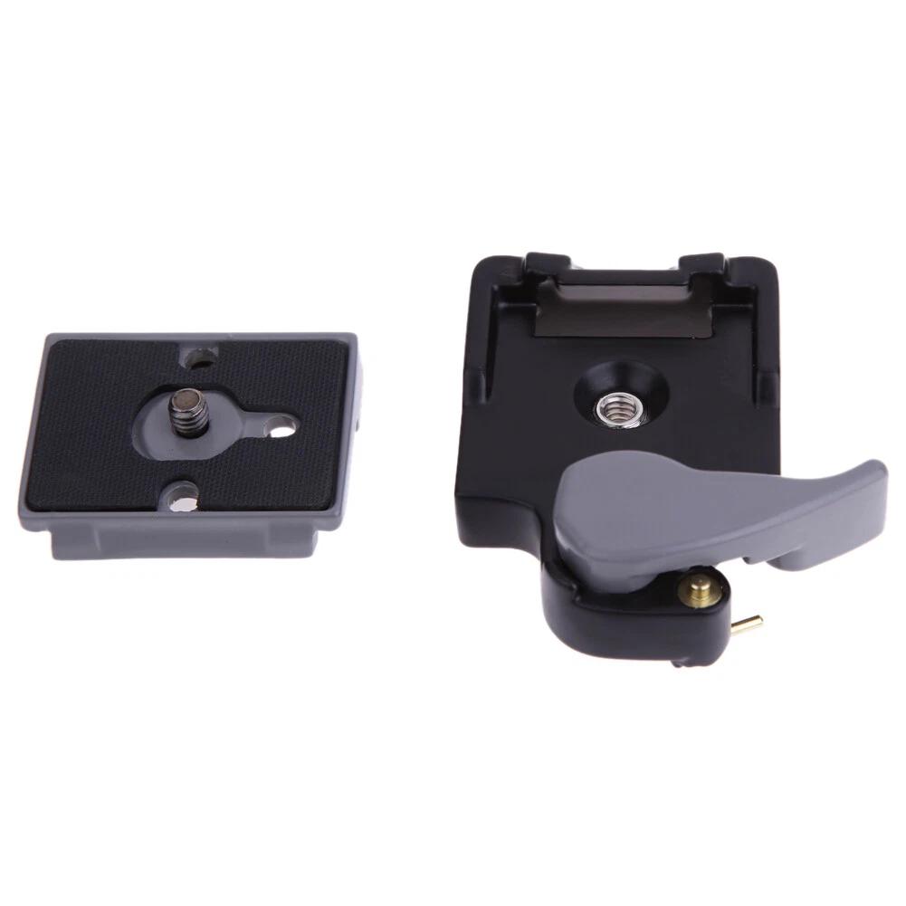 Camera 323 Tripod Quick Release Clamp Adapter+ QR Plate for Manfrotto 200PL-14`