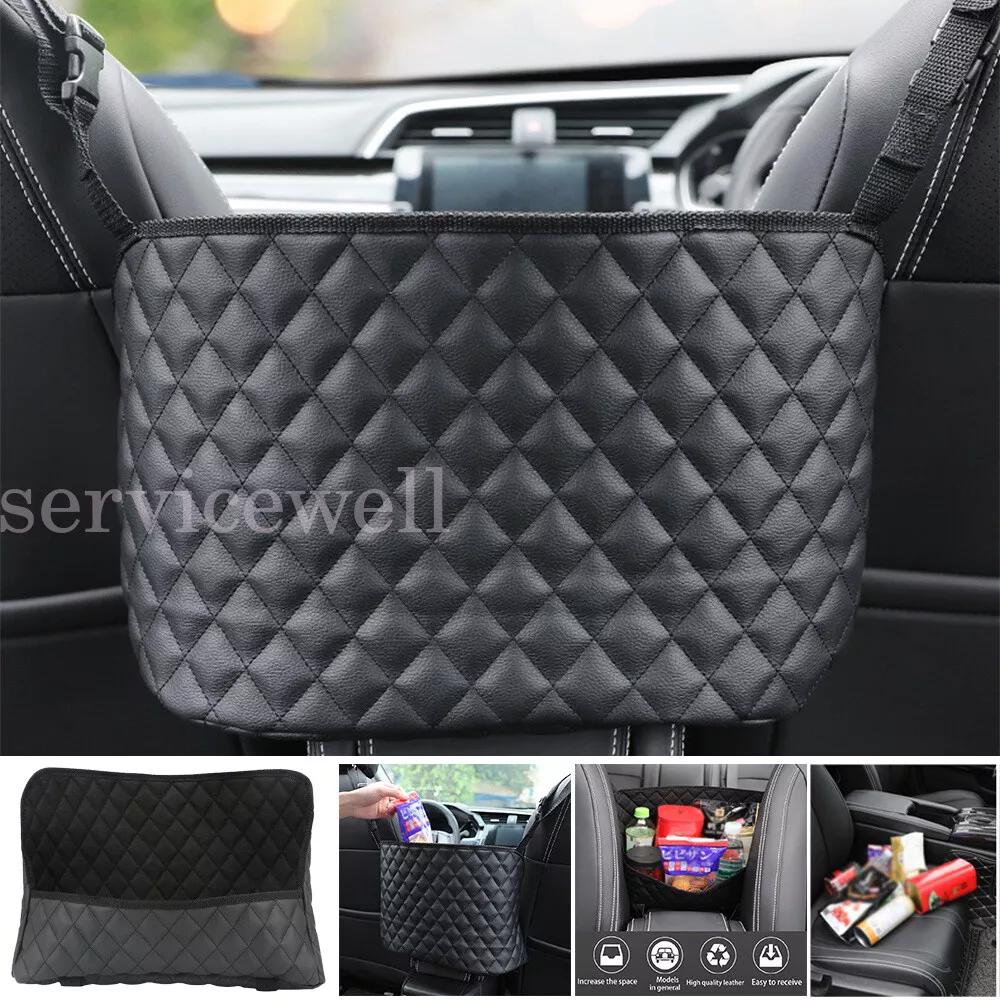 Car Between Seat Back Hanging Storage Organizer Pocket Bag Net Handbag Holder