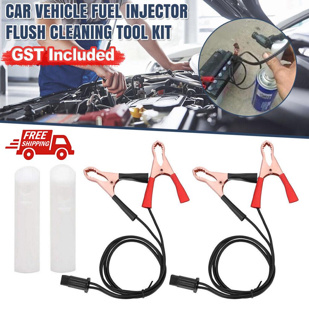 Car Cleaning Tool Nozzle DIY Kit Vehicle Fuel Injector Flush Cleaner Adapter