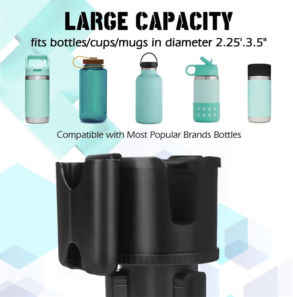 Car Cup Holder Expander Adapter for Bottles and Big Drinks Stable Fit for Car Auto - Image 7