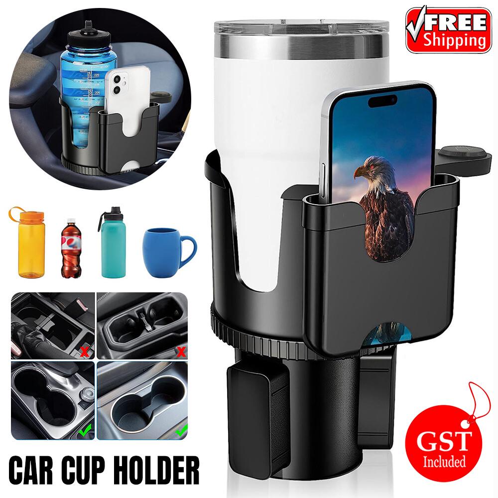 Car Cup Holder Expander Adapter for Bottles and Big Drinks Stable Fit for Car Auto