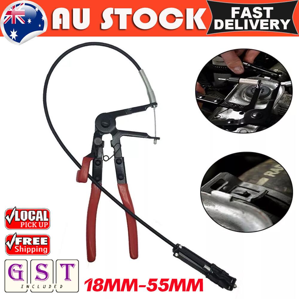 Car Remote Action Radiator Hose Clip Bundle Clamp Tool Removal Plier 18mm - 54mm