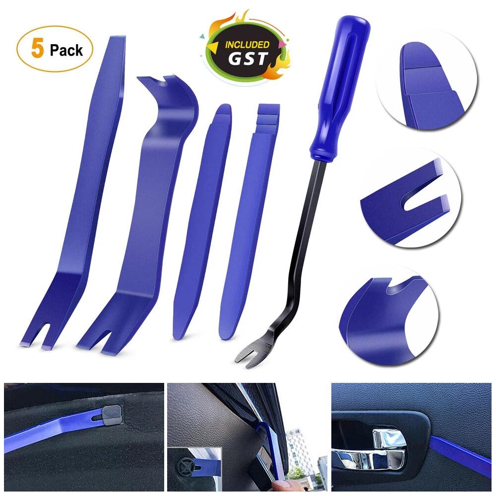 Car Trim Removal Tool Auto Hand Tools Pry Bar Dash Panel Door Interior Kit 5/25x