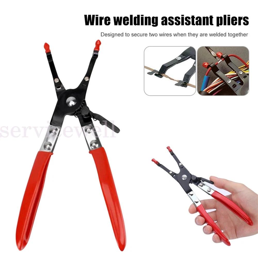 Car Vehicle Soldering Aid Plier Hold 2 Wires Whilst Car Repair Tool Universal AU - Image 3