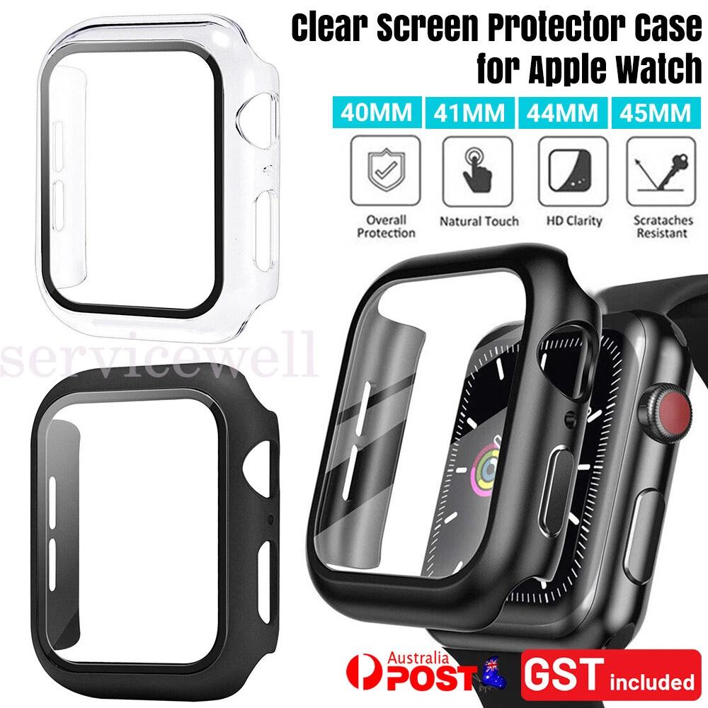 Case Screen Protector For Apple Watch iWatch 8 7 SE 6 5 4 45 41 44 40mm