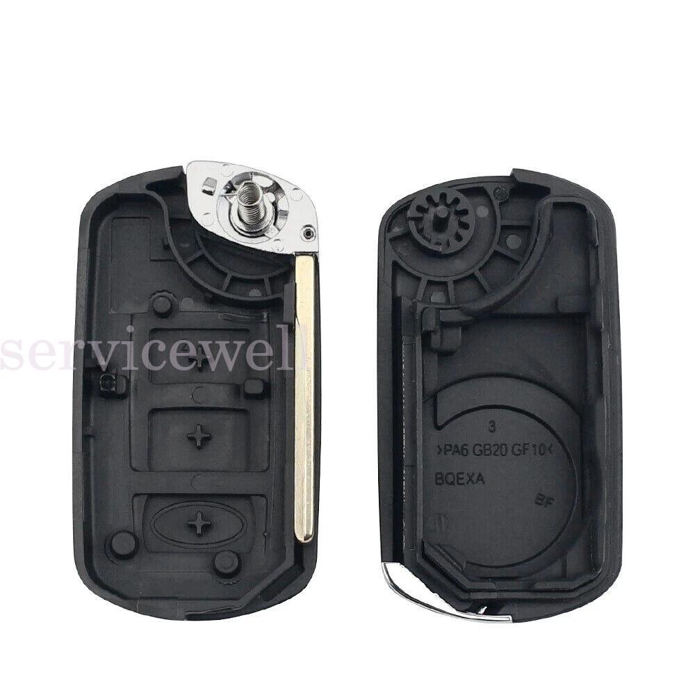 Case for Land Rover Range Rover Sport LR3 Discovery Remote Key Fob Shell HU101 - Image 5