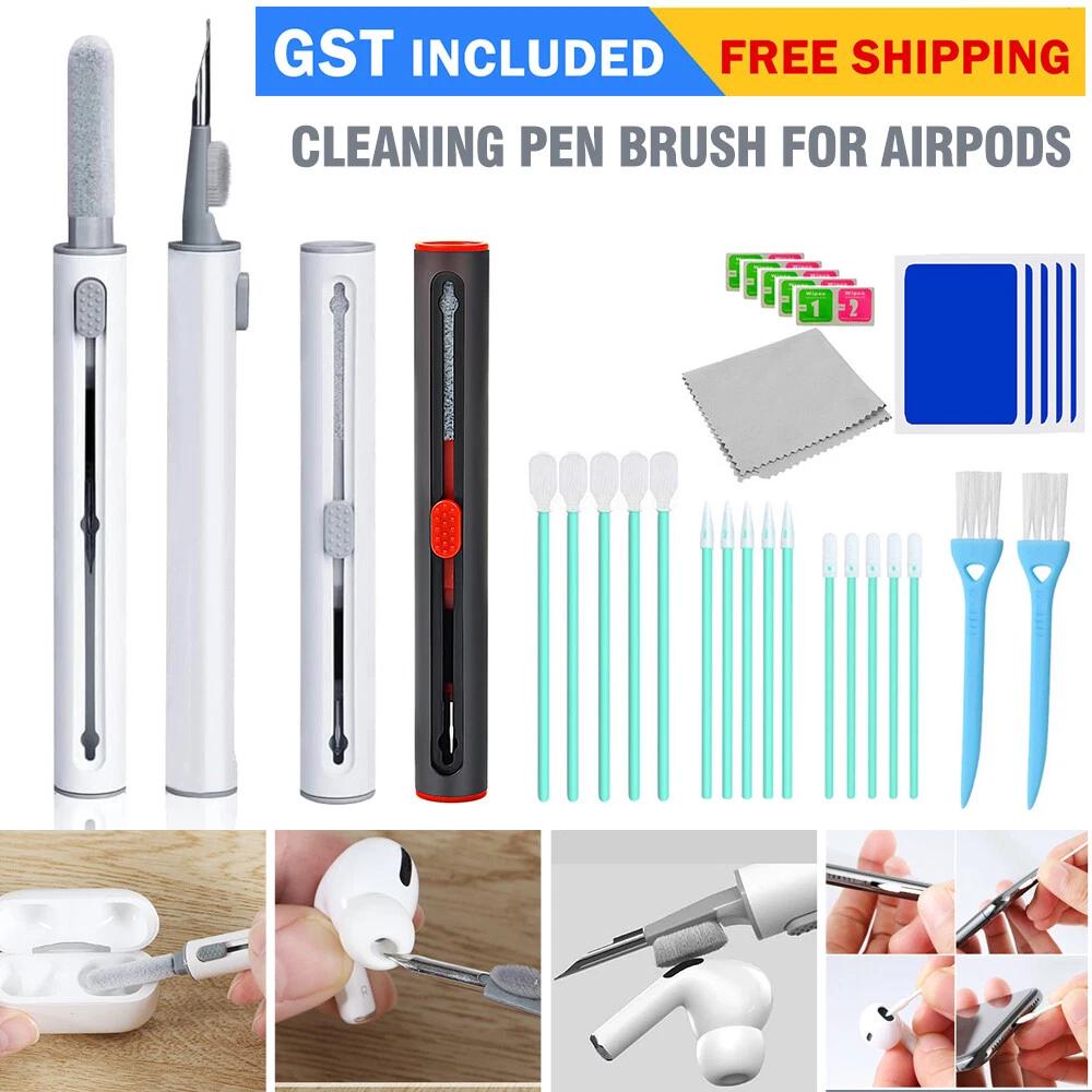 Cleaning Kit Pen Brush For Airpods Pro Bluetooth Earphones Case Earbuds Cleaner