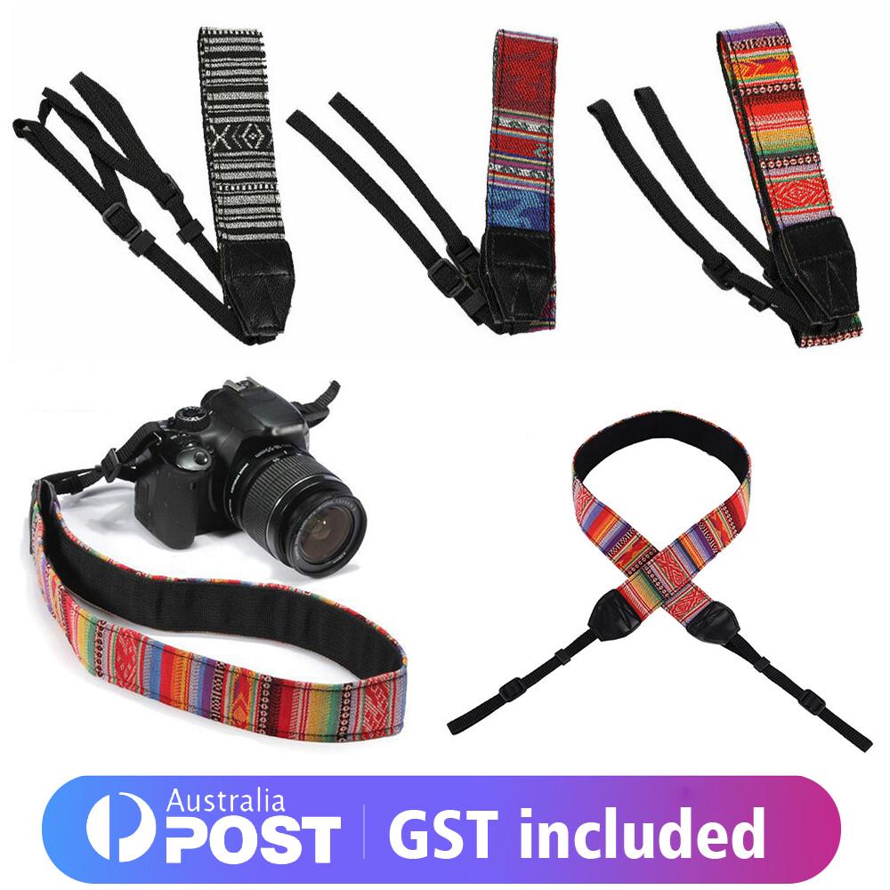 Compatible With Sony Nikon Canon DSLR Pentax Olympus Shoulder Neck Vintage Strap