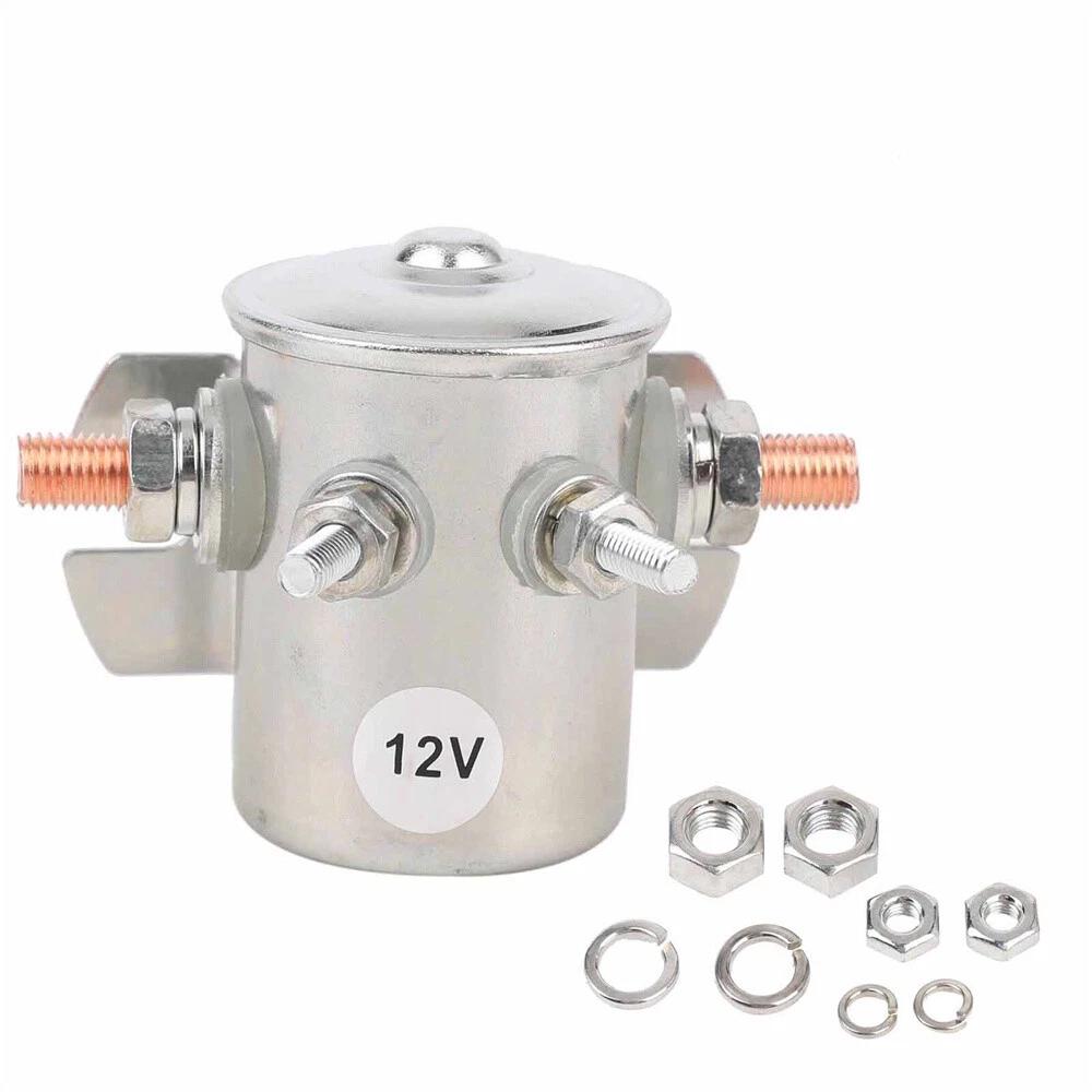 Continuous Solenoid Relay DUAL BATTERIES Heavy Duty Winch For Golf Marine 200A - Image 2