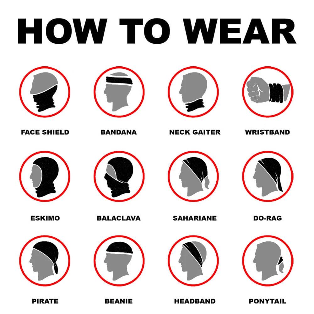 Cooling Neck Gaiter Face Scarf Tube for Bandana Balaclava Cover Snood Scarves - Image 6