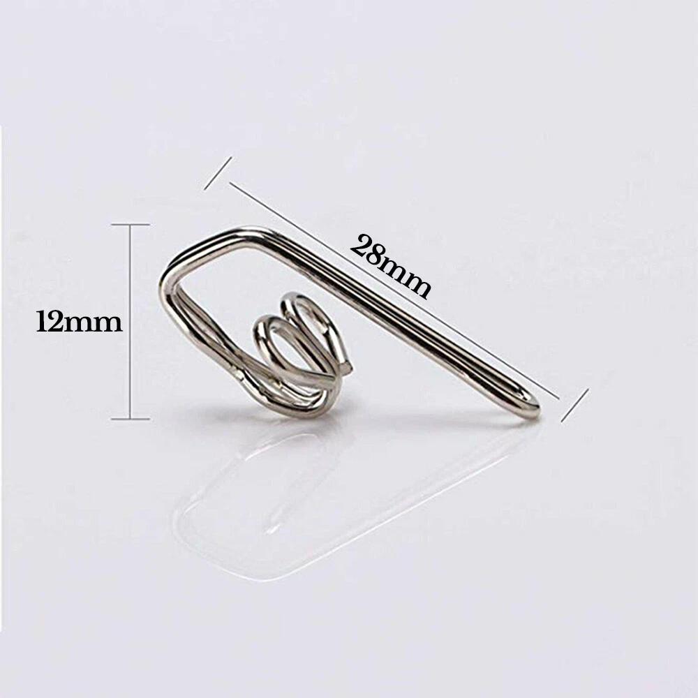 Curtain Gathering Hook 28mm Pencil Pleat Small Gather Metal Gather Hooks 120pcs - Image 7