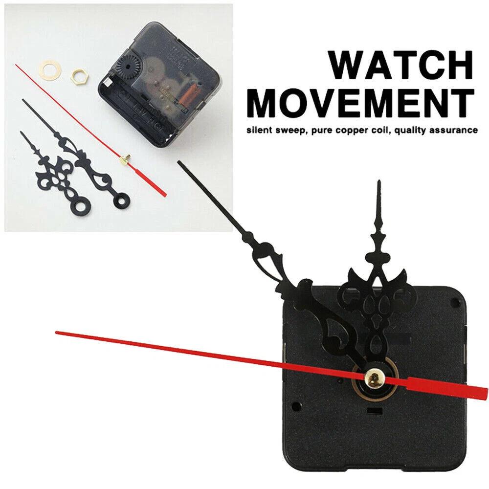 DIY Silent Quartz Movement Wall Clock Motor Mechanism Long Spindle Repair Tool