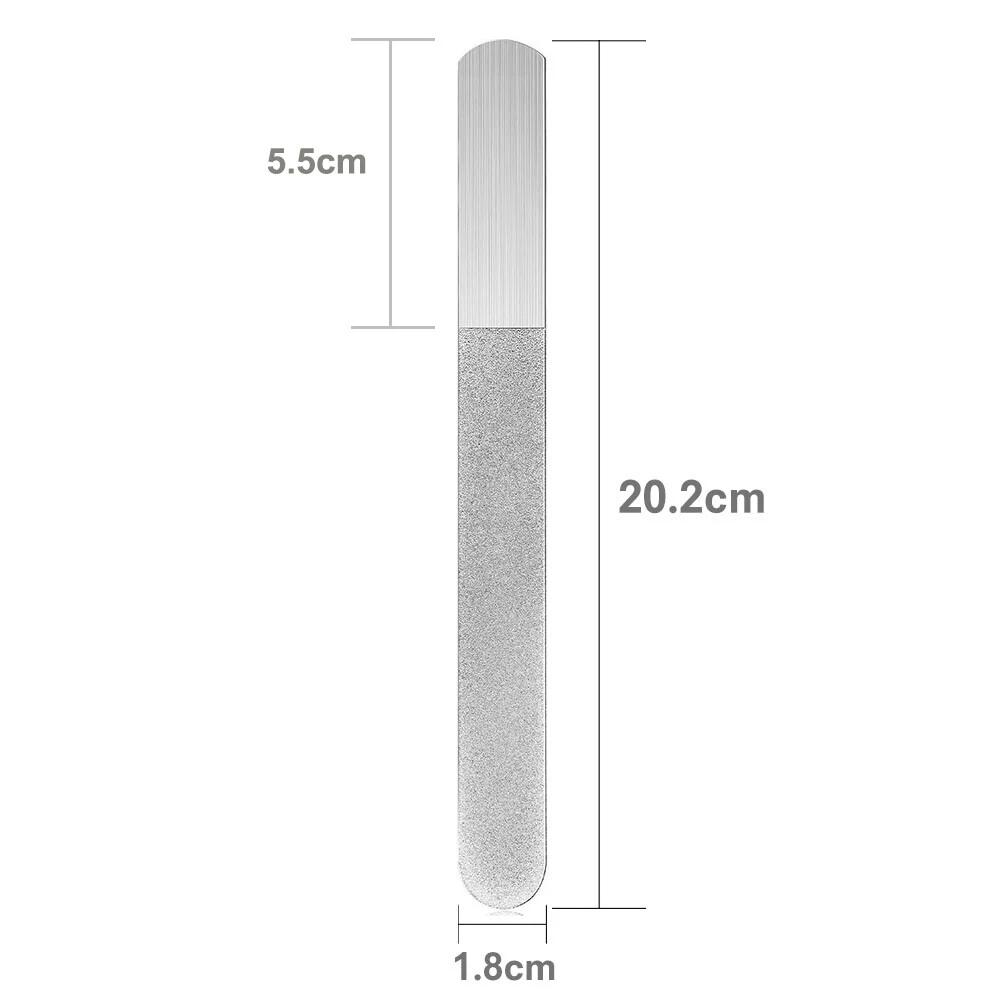 Diamond Deb Double Side Steel Nail Sanding File Buffer Washable Manicure Tool - Image 7