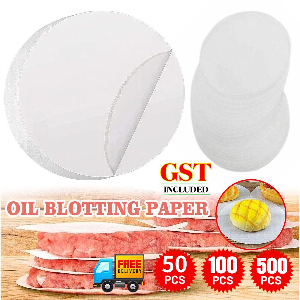 Disposable Parchment Paper Baking Paper Hamburger Patty Press Sheet Oil Paper AU