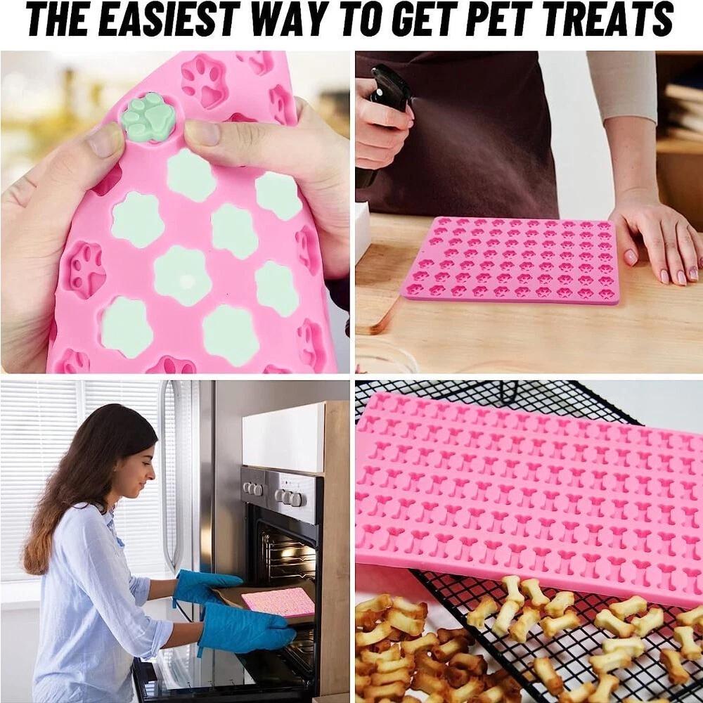 Dog Cat Paw Print Mold Silicone Cake Baking Mold Soap Mold Kitchen Tools - Image 5