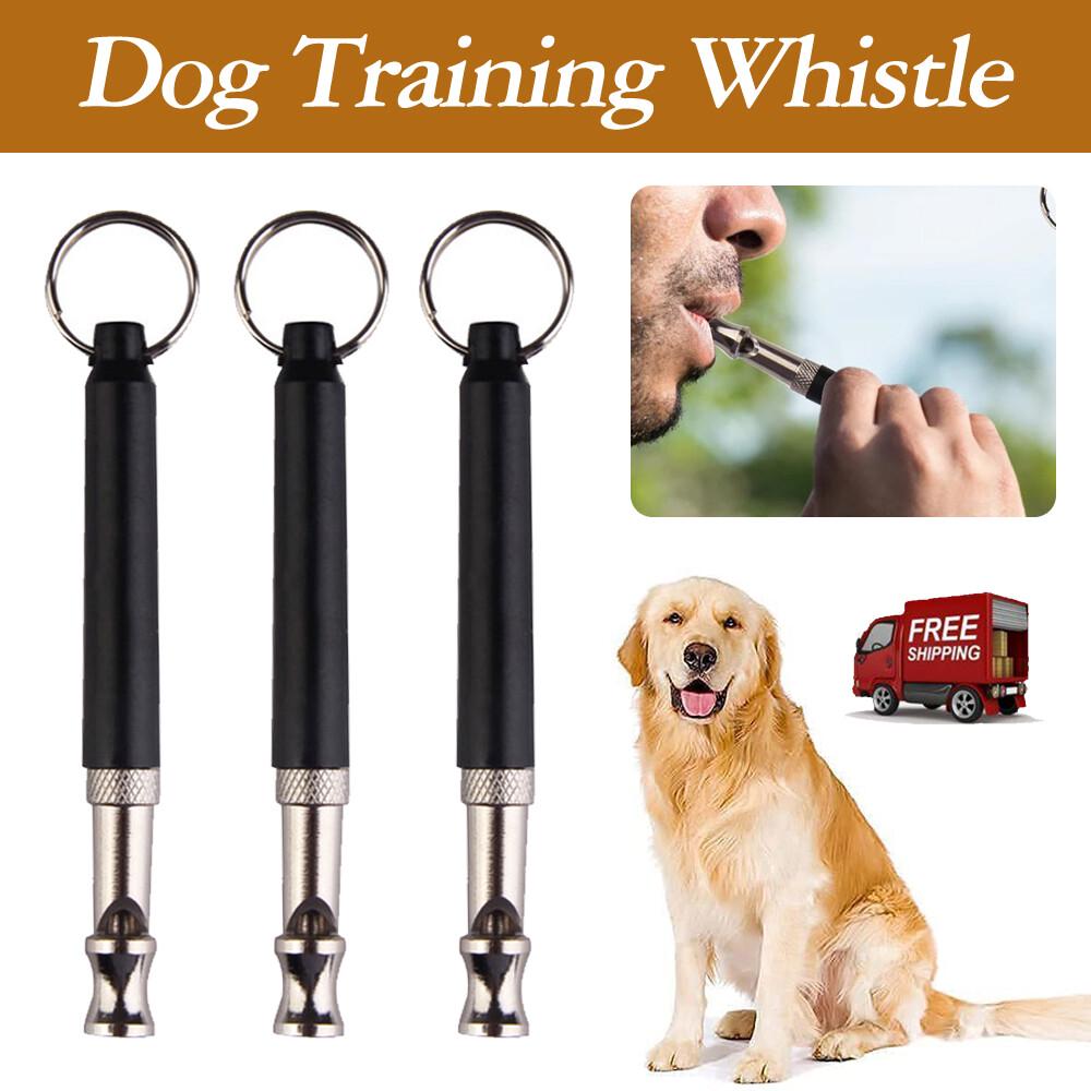 Dog Whistle Training UltraSonic SuperSonic Silent Adjustable Pitch Puppy Pet