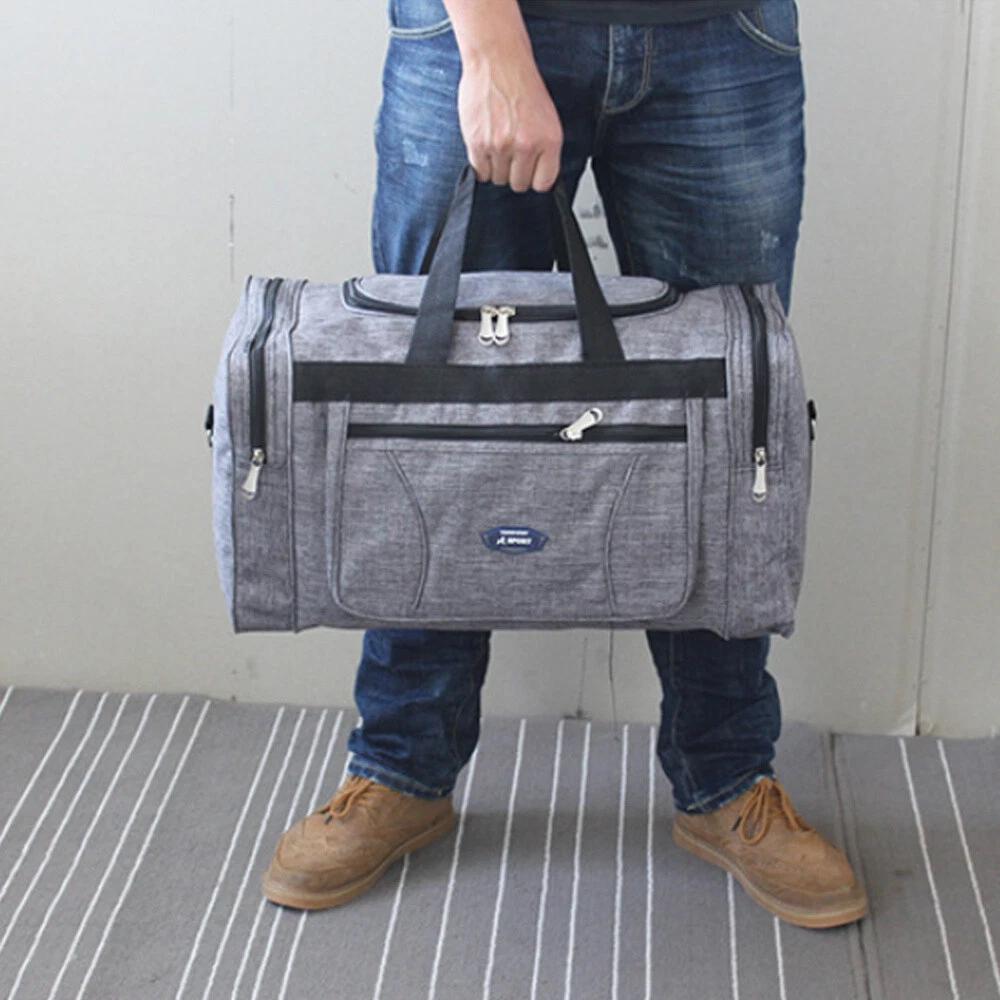 Duffel Gym Sports Bag Shoulder Bag Hand Luggage Large Capacity BIG Travel Bags - Image 7