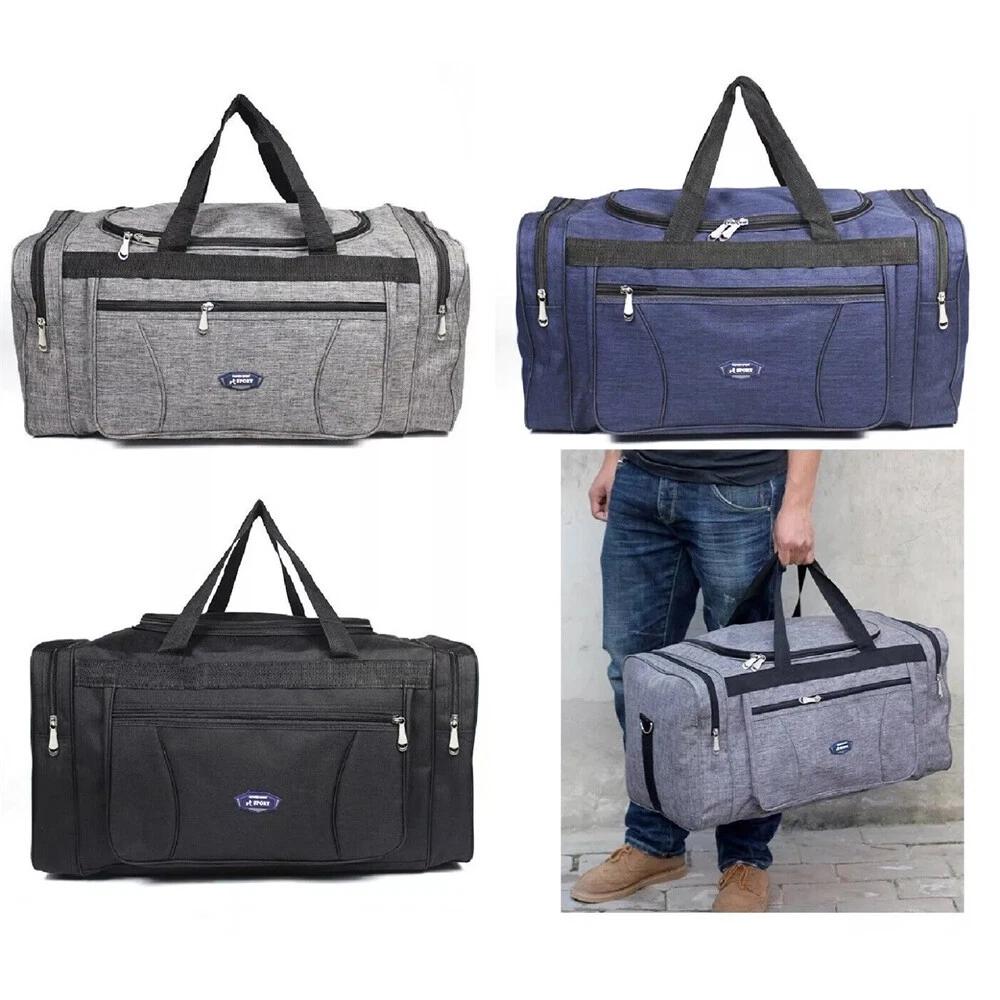 Duffel Gym Sports Bag Shoulder Bag Hand Luggage Large Capacity BIG Travel Bags - Image 2