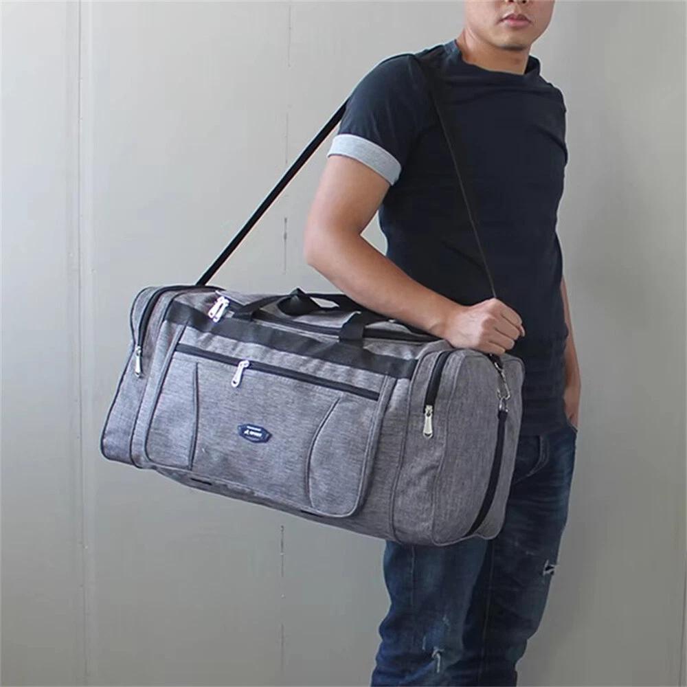 Duffel Gym Sports Bag Shoulder Bag Hand Luggage Large Capacity BIG Travel Bags - Image 5