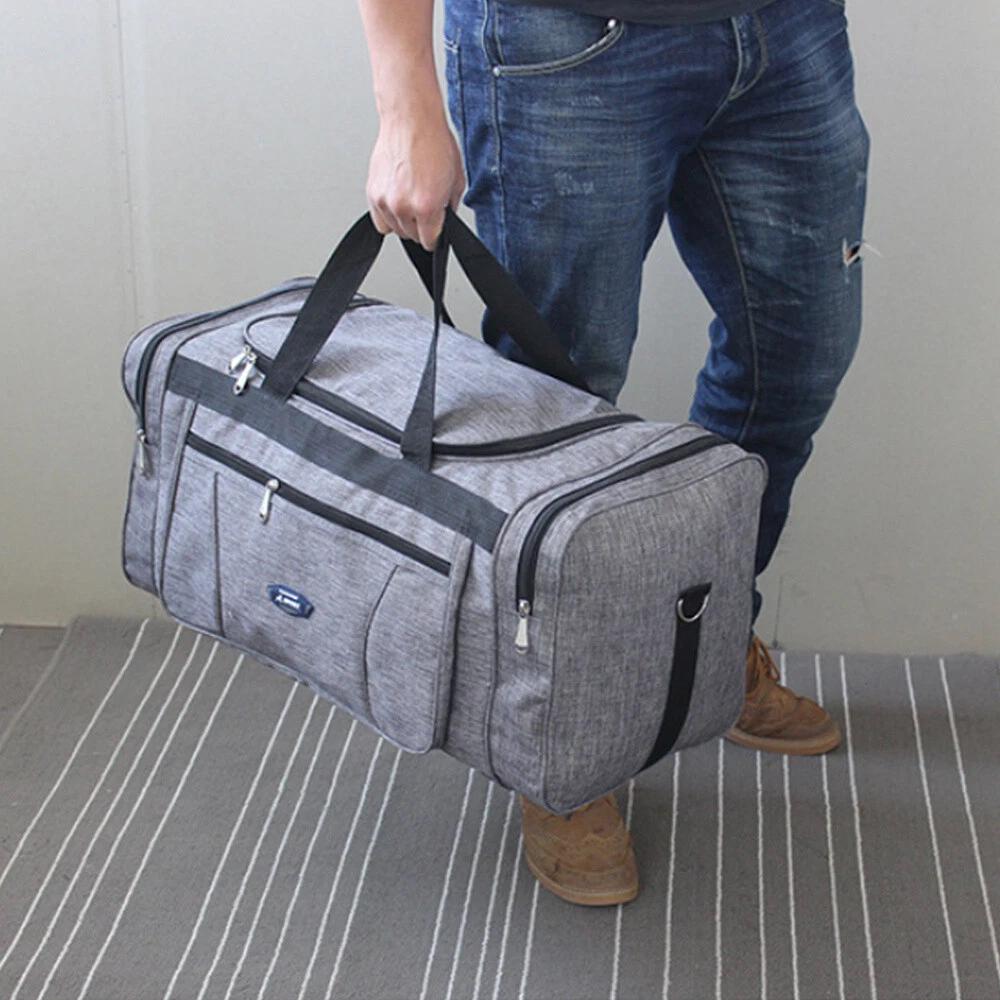 Duffel Gym Sports Bag Shoulder Bag Hand Luggage Large Capacity BIG Travel Bags - Image 6