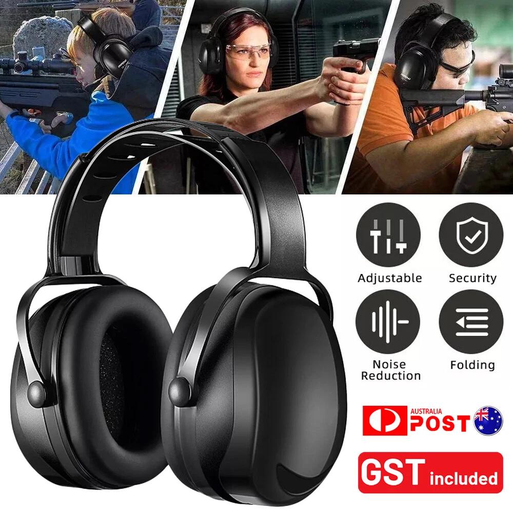 Earmuffs Noise Reduction 36dB Safety Ear Muffs Defenders Hearing Protection AU