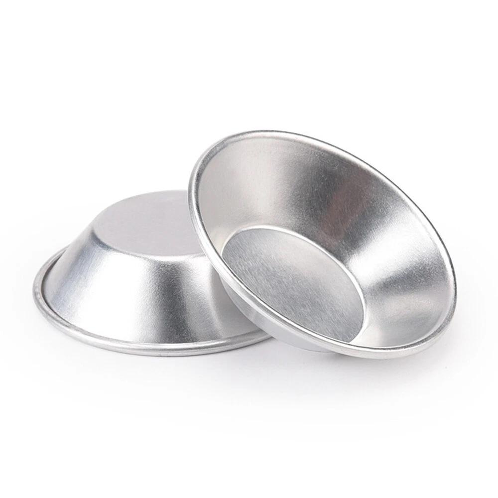 Egg Tart Mould Cake Tins Set Cups Circular Pie Mold Plate Baking Non-Stick Up30x - Image 7
