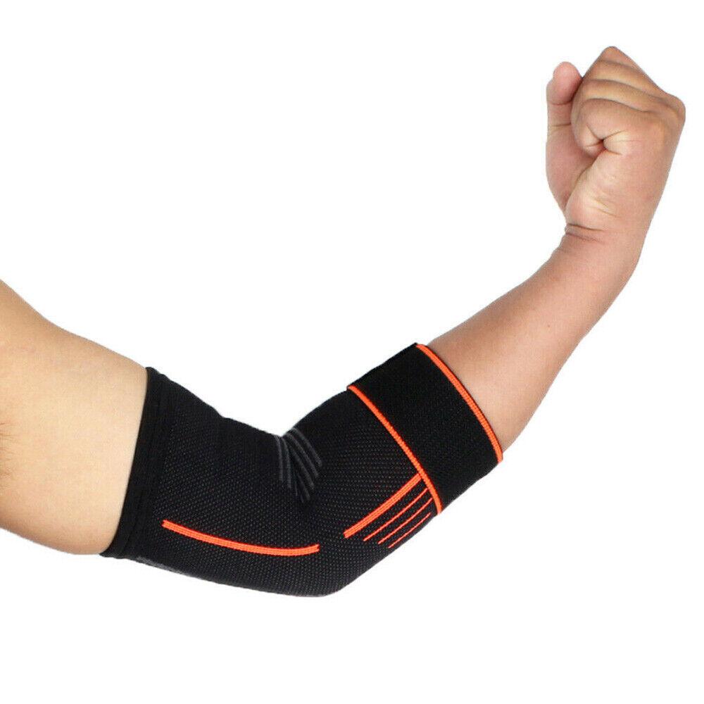 Elbow Support Brace Tennis Golfer GYM Arthritis Arm sleeve Wrap Bandage Sleeve - Image 6