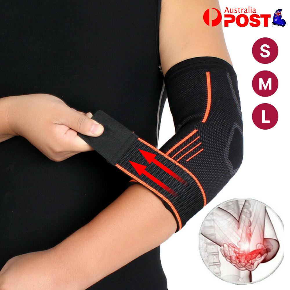 Elbow Support Brace Tennis Golfer GYM Arthritis Arm sleeve Wrap Bandage Sleeve