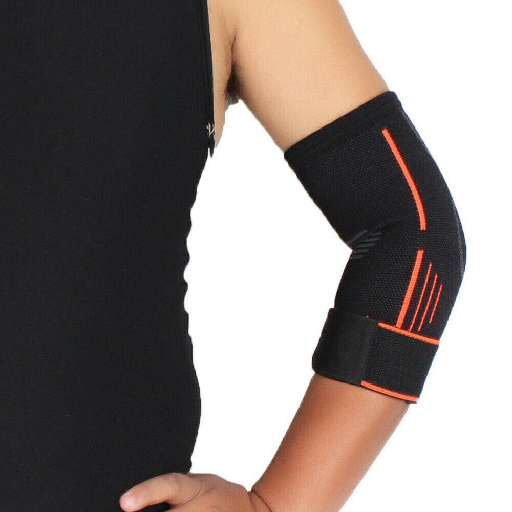 Elbow Support Brace Tennis Golfer GYM Arthritis Arm sleeve Wrap Bandage Sleeve - Image 2