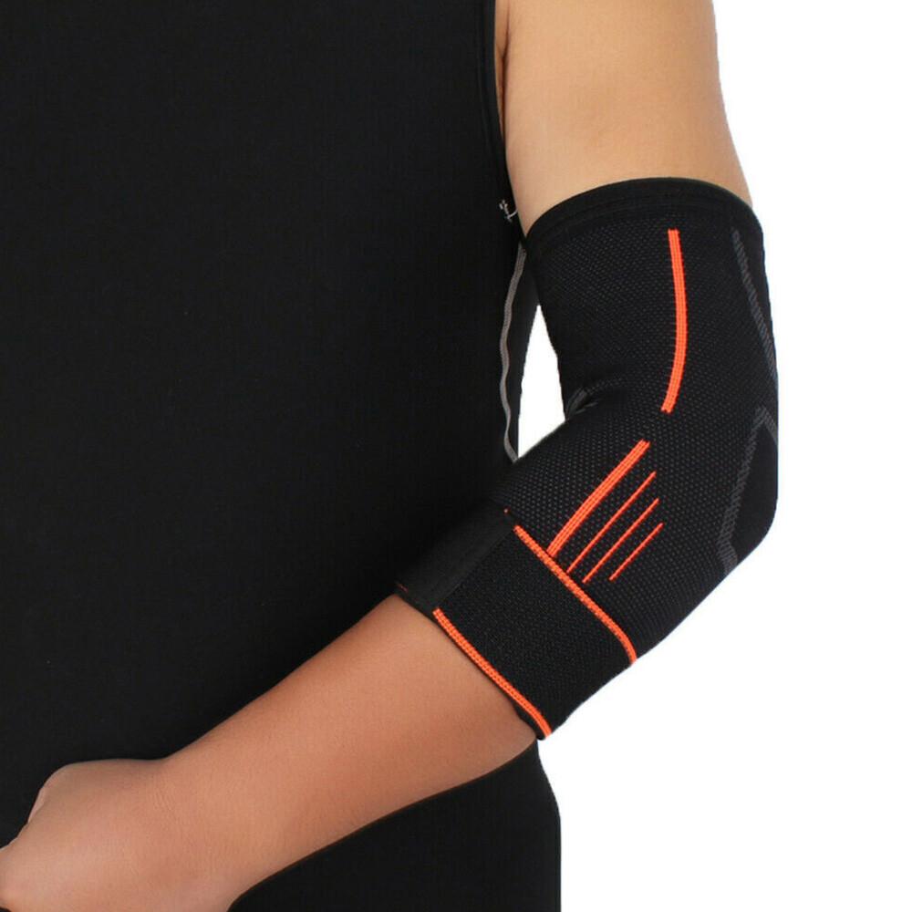 Elbow Support Brace Tennis Golfer GYM Arthritis Arm sleeve Wrap Bandage Sleeve - Image 4