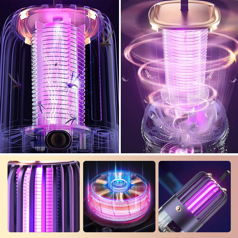 Electric Mosquito Killer Lamp Insect Catcher Fly Bug Zapper Trap LED UV Mozzie - Image 5