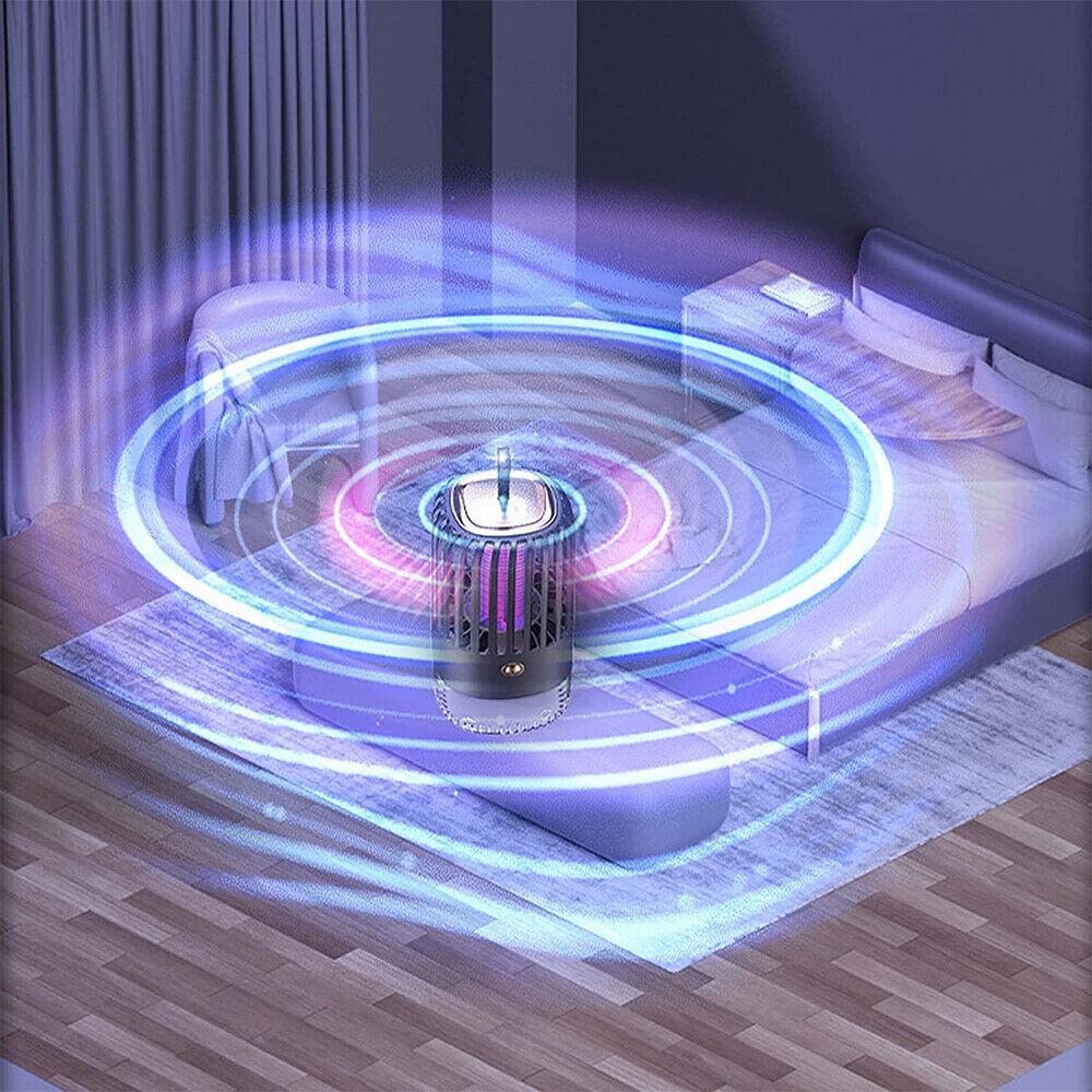 Electric Mosquito Killer Lamp Insect Catcher Fly Bug Zapper Trap LED UV Mozzie - Image 4